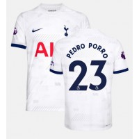 Camiseta Tottenham Hotspur Pedro Porro #23 Primera Equipación 2023-24 manga corta